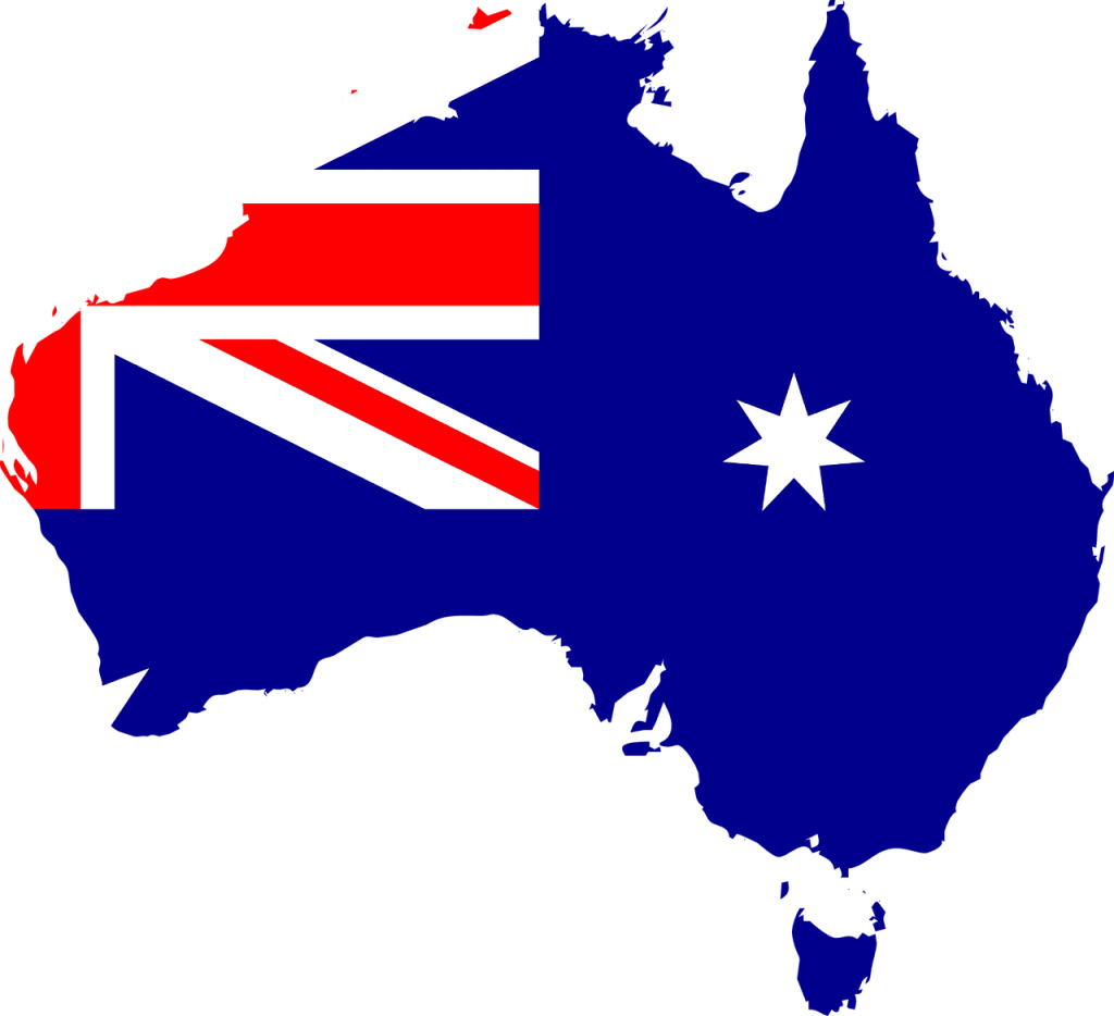 Map of Australia - Study Abroad Guidance with Right Turn Overseas, the Best Consultancy in Hyderabad for Abroad Studies.