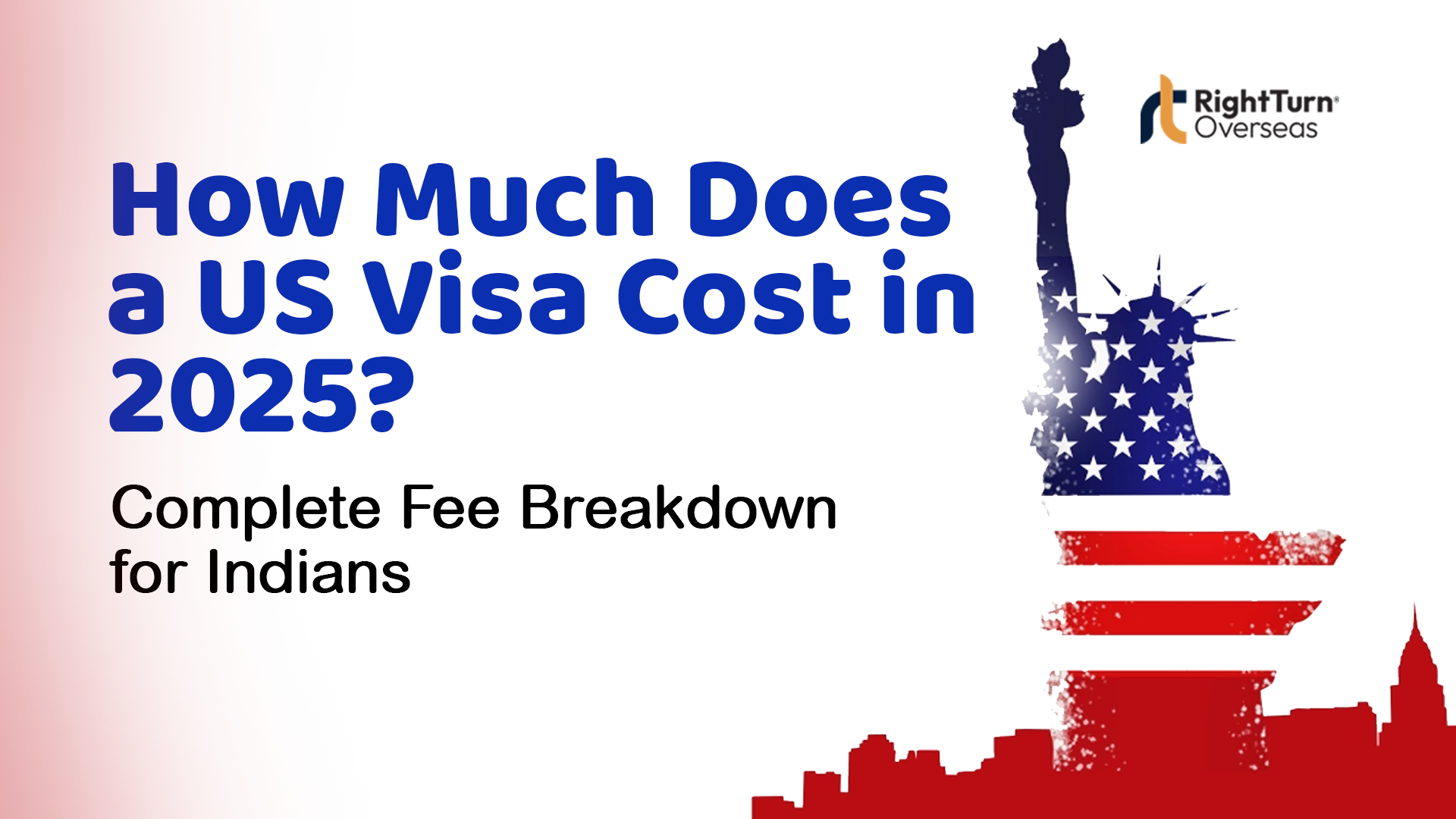 US visa fee breakdown for Indians in 2025